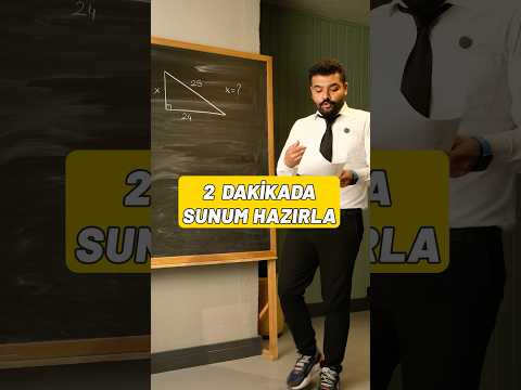 2 dakikada sunum hazırla #googlegemini