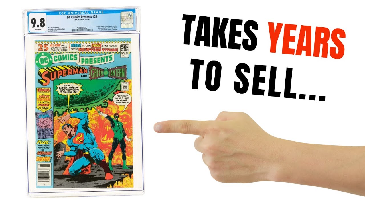 Комиксы, на продажу которых уходят ГОДЫ!