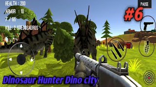 Kill stegosaurus at city - Dinosaur hunter dino city 2017 android gameplay bagian #6 screenshot 5