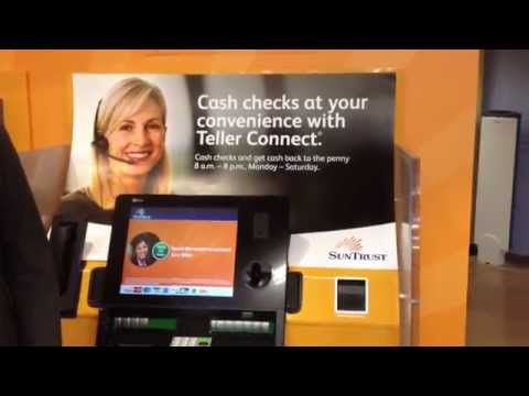 SunTrust executive talks about new Teller Connect machines