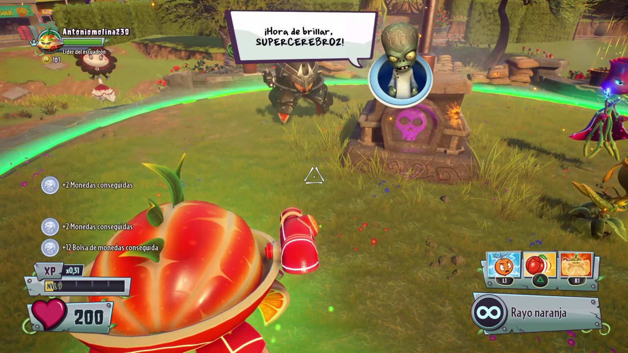 Plants vs Zombies GW2 la bandera de poder - YouTube