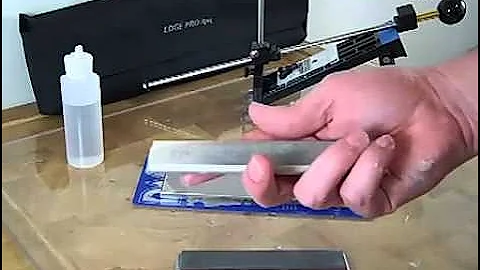 How to sharpen with the Edge Pro Custom Chosera Se