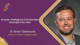 Famous Divershefy | Answer Intelligence Introduction - Example Interview | Dr Brian Glibkowski Net Worth