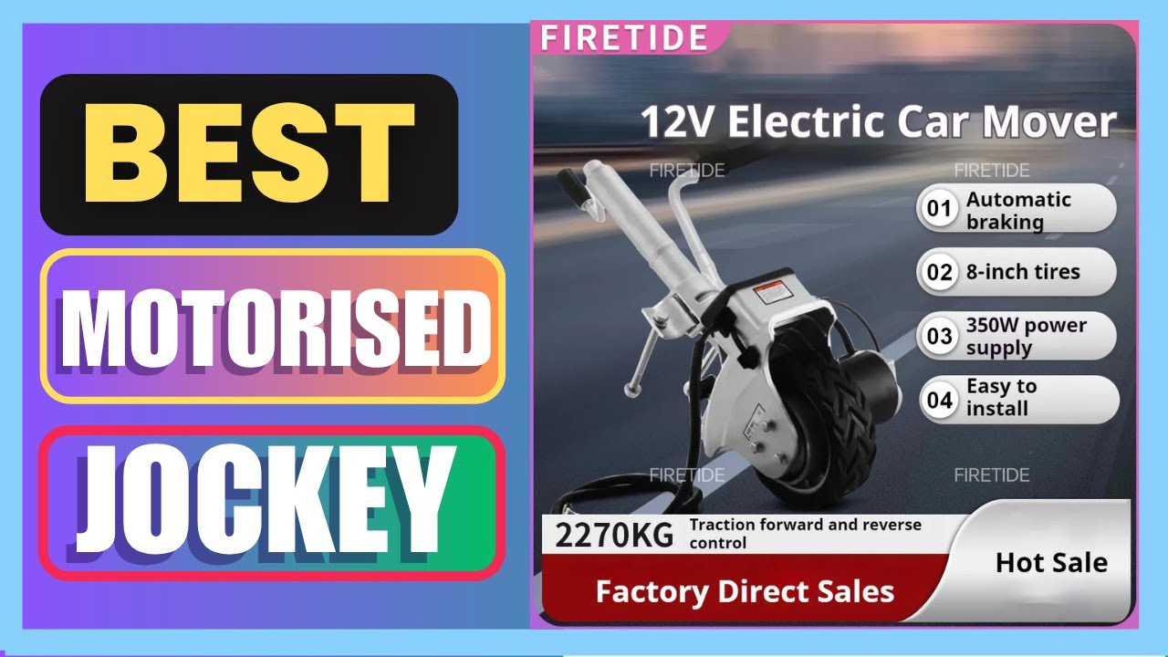 Best Electric Motorised Jockey Wheel 350W