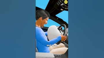 गाड़ियों में एयरबैग कैसे काम करता है? 😱 How Airbag Work - 3D Animation Explained