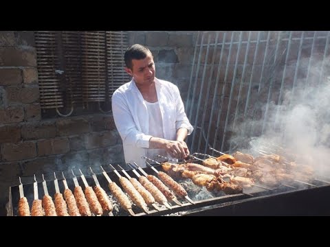 Армянский шашлык от Севака! Armenian Kebab From Sevak!
