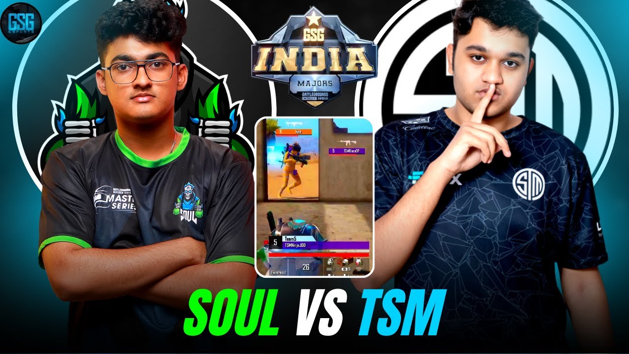 SOUL VS TSM INSANE 4V4 FIGHT | GSG ESPORTS INDIA MAJORS GRANDS FINALS JUDGEMENT DAY