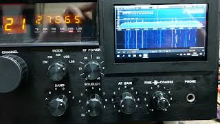 CB Base ALAN 555 : Pro SDR  ENGLISH  Video 8 ( Replacement test by SDRUno interface )