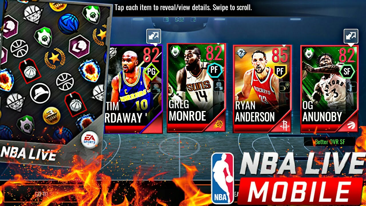 POWER PACKS OPENING IN NBA LIVE MOBILE 18! ELITE PULLS!