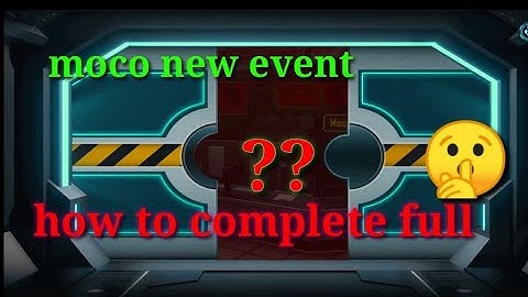 how to complete moco new puzzle event in garena free fire