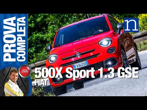 Fiat 500X Sport 1.3 Turbo nuovo motore Firefly cambio automatizzato DCT | Test su strada e officina!