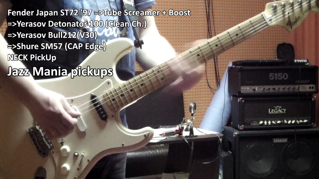 Single Coil Pickups Noisless vs Lace Sensor vs Jazz Mania YouTube