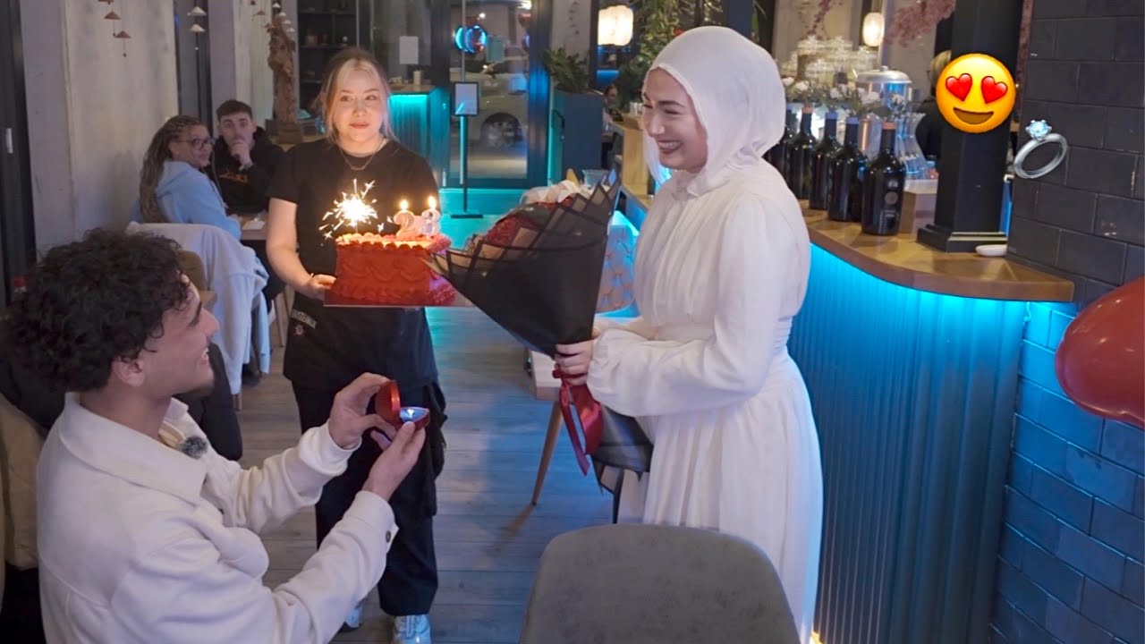 NURCIN WIRD 23 & BEKOMMT EIN ANTRAG 🎂🤯💍