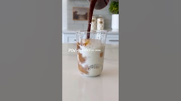 Indulge in Coffee and Ice Cream ASMR Bliss ☕🍦✨ Relax and Enjoy!