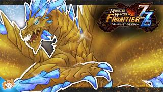 CRYSTALLINE GOLD DRAGON - GARUBA DAORA! | Monster Hunter: Frontier Z - Part 29