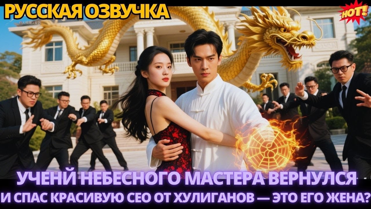 Ученй небесного мастера вернулся и спас красивую CEO от хулиганов —это его жена? 