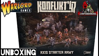 Was ist drin in der Konflikt 47 Axis Starter Army Box von Warlord Games? Chefoberboss packt aus!
