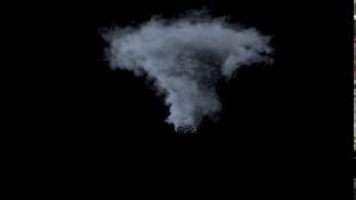 Maya Tornado Base Animation Test - NFluid