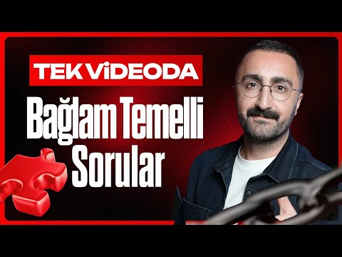 Tek Videoda Bağlam Temelli Sorular I Maarif Model Türk Dili ve Edebiyatı #maarif #maarifmodeli