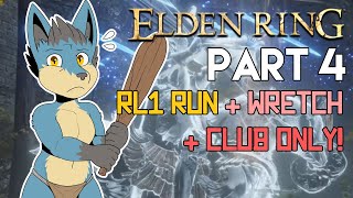 Fidchells Level 1 Elden Ring Wretch Run - VOD Part 4