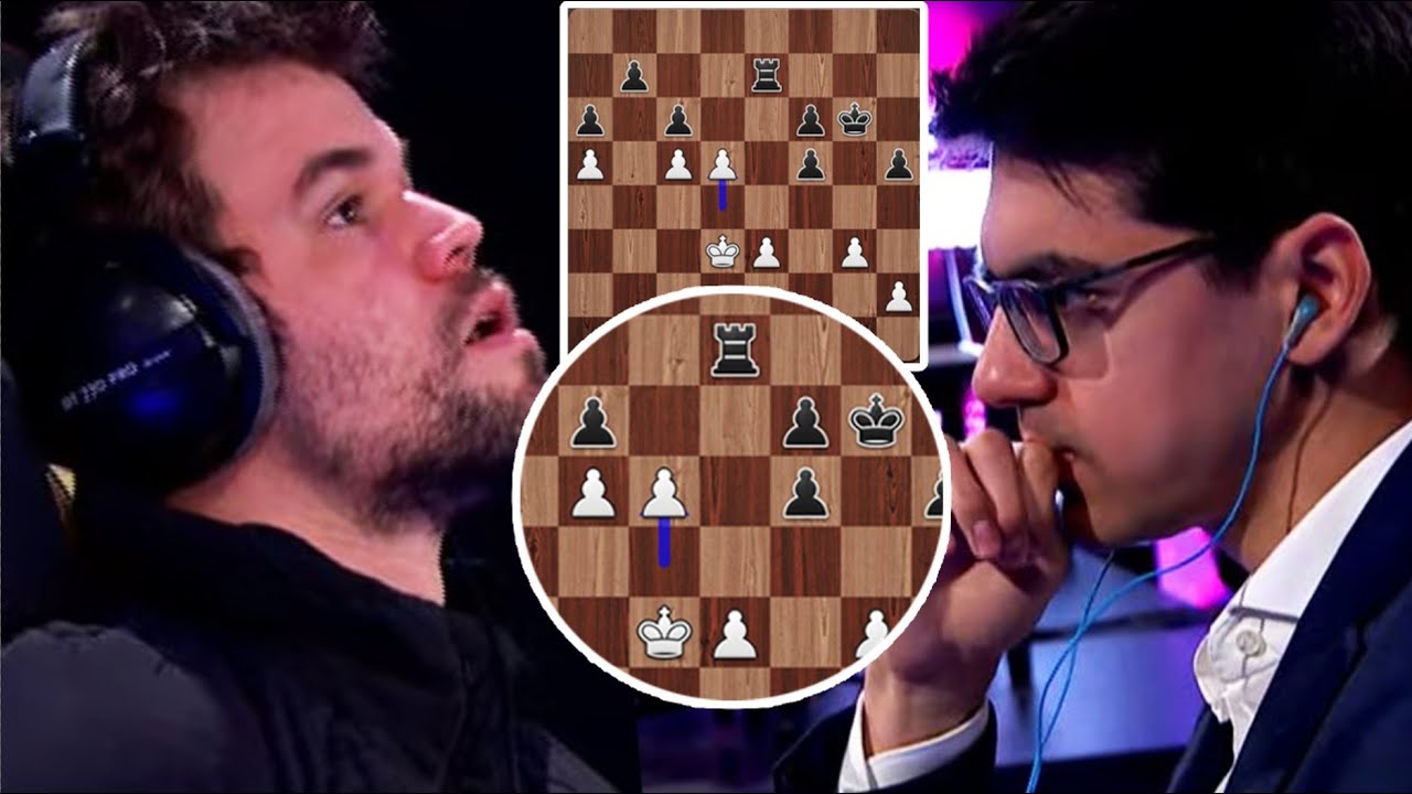 GM Anish Giri DEFEATS Magnus Carlsen. #chess #checkmate #chesstok #aje