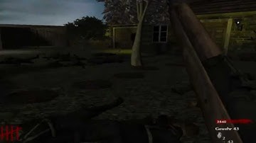 Call Of Duty World At War Custom Zombies: Courtyard. Part 1