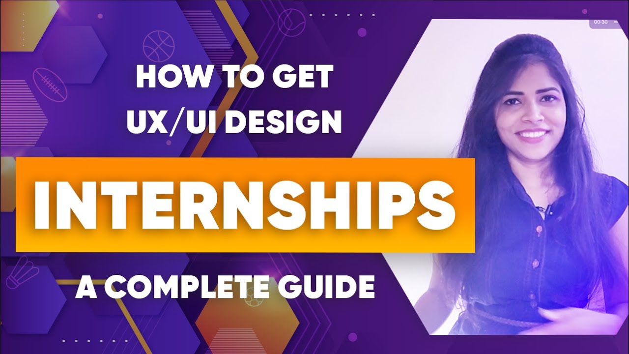 How to get UX/UI Design Internships Complete Guide YouTube