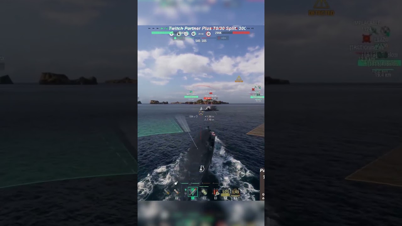 Easiest Double #gaming #worldofwarships #twitch #moments #funny #memes #comedy
