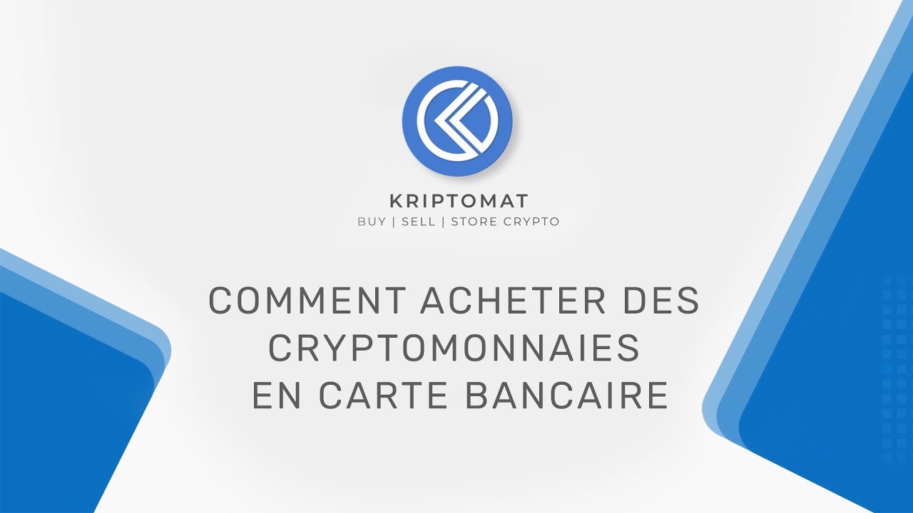 Où et comment acheter des crypto-monnaies | Achat de crypto