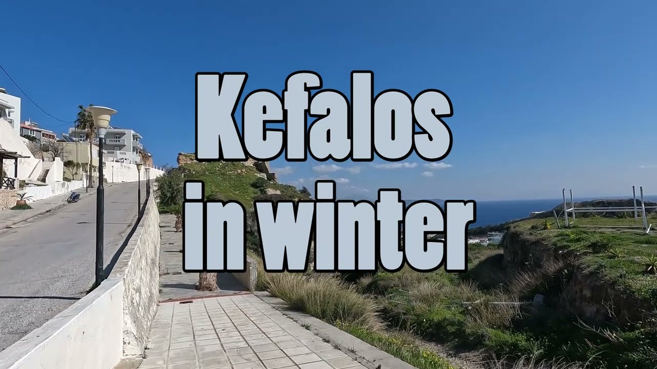 Kefalos in winter on the island of Kos in Greece