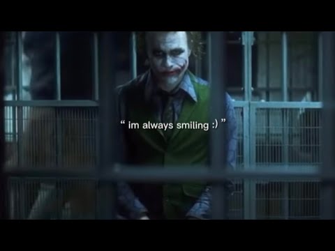 “ Now, I’m always smiling ” 🤡| The Joker: The Dark Night