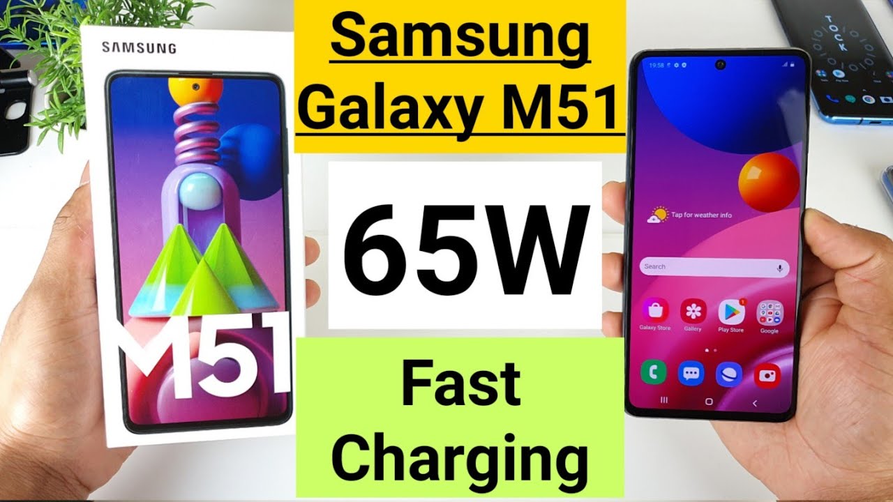 Samsung M51 65w Fast Charging Support Test YouTube