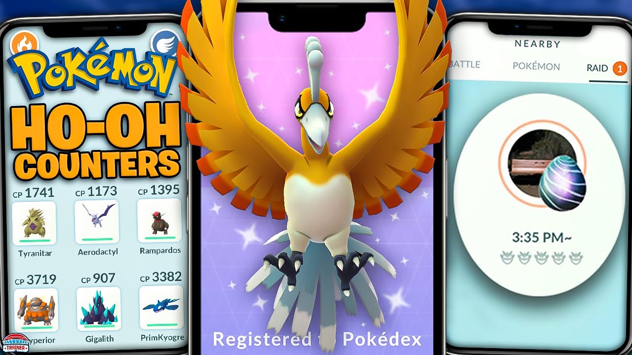 Ho-Oh Pokémon GO Raid Battle Tips