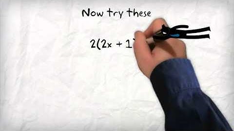 Multiplying out Single Brackets