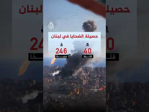 كم بلغ عدد الضحايا في لبنان؟