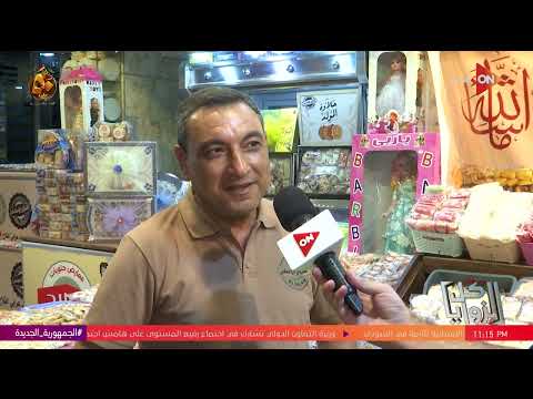 كل الزوايا طنطا أصل صناعة حلويات المولد النبوي شاهد اجواء المولد النبوي الشريف من هناك