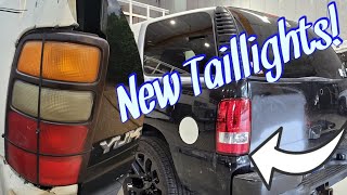 Tail light upgrade on the Yukon!! Gmc Yukon Tail Light