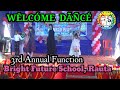 Welcome dance by girls of bright future schoolrauta