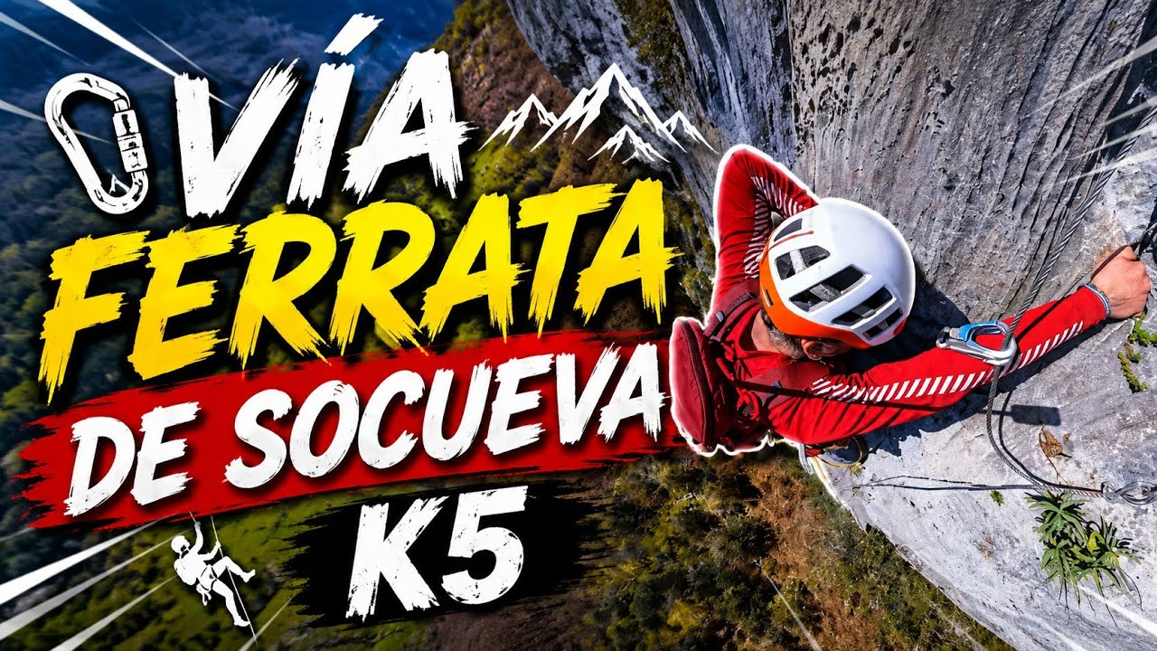 Via Ferrata de Socueva K5, Cantabria.