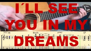 I´ LL SEE YOU IN MY DREAMS (Django Reinhardt) Transcription by David Plate chords