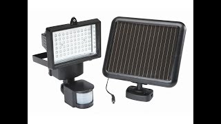 Harbor Freight LED Solar Security Light