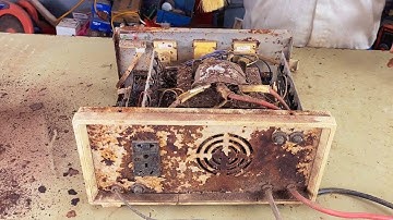 Restoring a Rusty Emergency Power Stabilizer // Forgotten Automatic Voltage Stabilizer Restoration