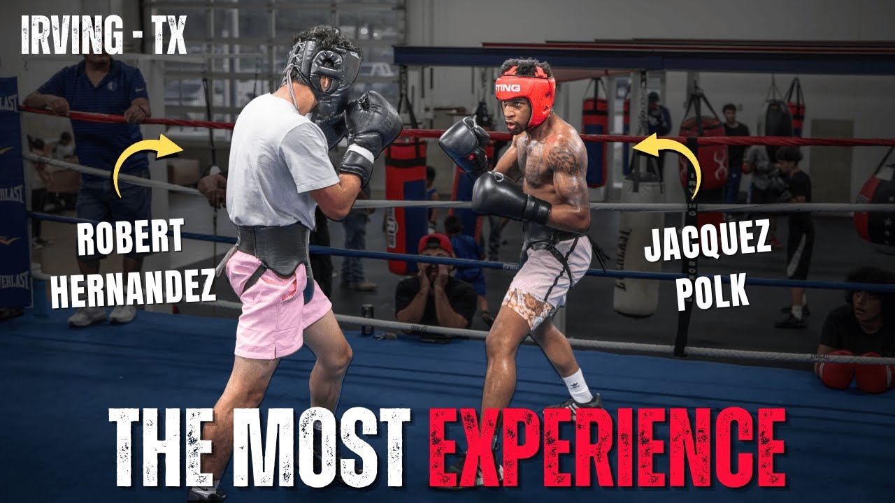 EXPERIENCE! 100+ Fight Amateur Boxer Is CRAFTY In Sparring!