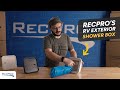 RecPro's RV Exterior Shower Box