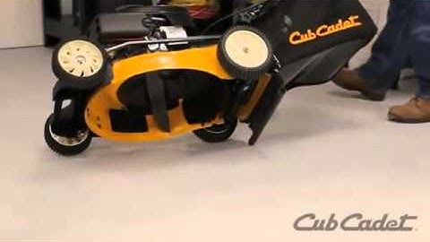 How to Change the Blade on a Cub Cadet Walk Behind Lawn Mower