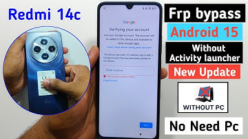 Redmi 14c FRP Bypass Android 15 || Hyper oS 2025 || Redmi Google Account Remove without PC 