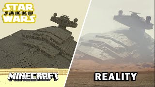 Jakku The Force Awakens_Minecraft Timelapse by Necron 3,645 views 3 years ago 3 minutes, 19 seconds