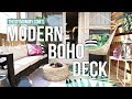 MODERN BOHO DECK MAKEOVER | The DIY Mommy