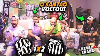 React Ponte preta 1x2 Santos | Melhores momentos | Gols | Brasileirão