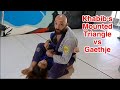 How Khabib submitted Justin Gaethje | Khabib Mounted Triangle | Stronghold MMA